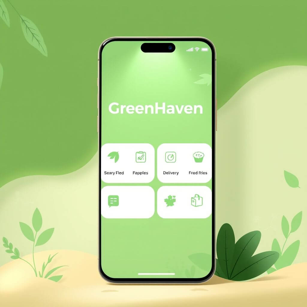 GreenHaven App Interface